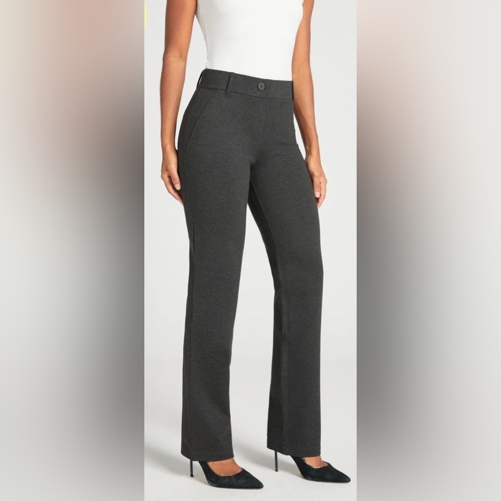 Betabrand Classic Dress Pant Yoga Straight Pant size plus 1X